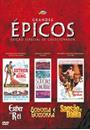 GRANDES ÉPICOS: ESTHER E O REI / SODOMA E GOMORRA / SANSÃO E DALILA (QTD: 3)