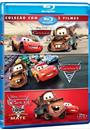 (BLU-RAY) CARROS TRILOGIA (CARROS / CARROS 2 / CARS TOON: AS GRANDES HISTÓRIAS DO MATE) (QTD: 4)