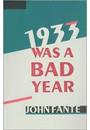 1933 WAS A BAD YEAR